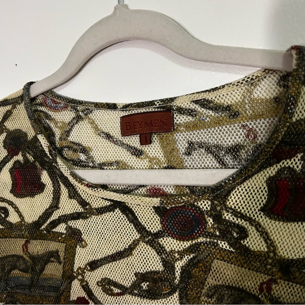 Beymen horse print loose knit top - Picture 4 of 6